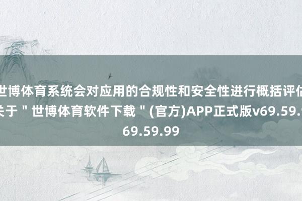 世博体育系统会对应用的合规性和安全性进行概括评估-关于＂世博体育软件下载＂(官方)APP正式版v69.59.99