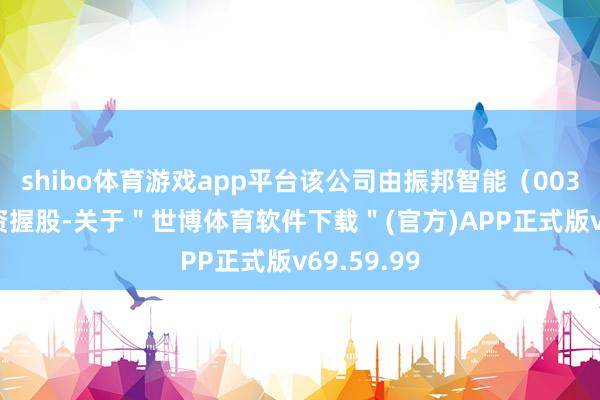 shibo体育游戏app平台该公司由振邦智能（003028）全资握股-关于＂世博体育软件下载＂(官方)APP正式版v69.59.99